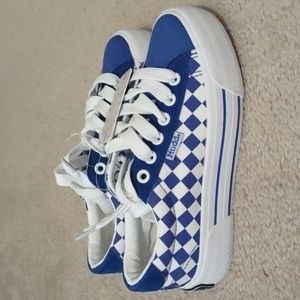 Mudd Poppy Checker Canvas Shoes